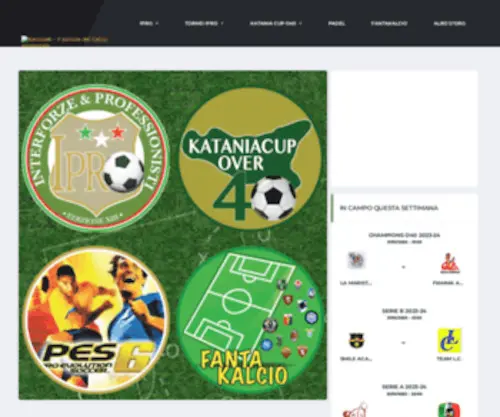 Kalciolab.it(Il portale del Calcio amatoriale) Screenshot