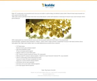 Kaldeklima.com(Kalde Pazarlama) Screenshot