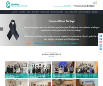 Kalder.org(Türkiye Kalite Derneği) Screenshot