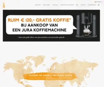 Kaldi.nl(Koffie en thee van Kaldi) Screenshot