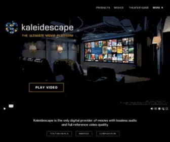 Kaleidescape.com(The Ultimate Movie Platform) Screenshot