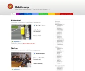 Kaleidos.de(Unser Alltag in Deutschland) Screenshot