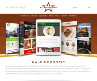 Kaleidoscopicinc.com(Web Design Company Mint Hill) Screenshot