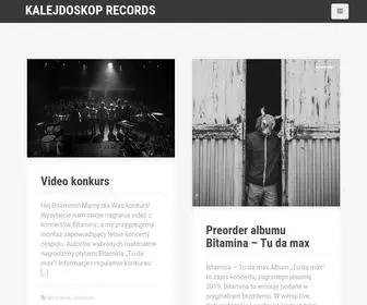 KalejDoskoprecords.com(Kalejdoskop Records) Screenshot