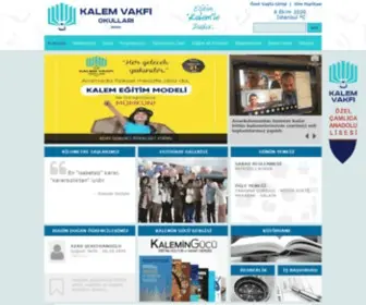 Kalemvakfi.org.tr(Kalem Vakf) Screenshot