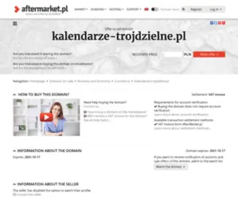 Kalendarze-TrojDzielne.pl(Cena domeny) Screenshot