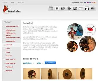 Kalendrid.ee(Oma fotodega kalender) Screenshot