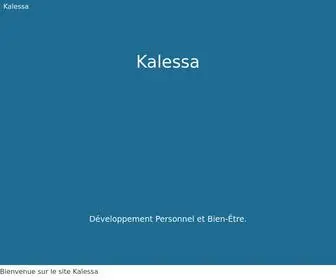 Kalessa.fr(Développement Personnel et Bien) Screenshot