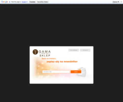 Kaletnictwo-Gama.pl(Strona główna) Screenshot