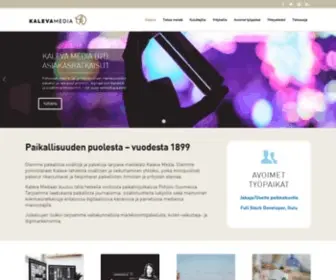 Kalevamedia.fi(Kaleva Media) Screenshot