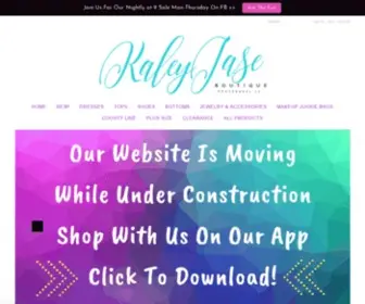 Kaleyjase.com(Kaley Jase Boutique) Screenshot