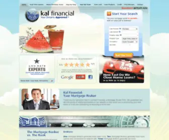 Kalfinancial.com(Mortgage Brokers) Screenshot