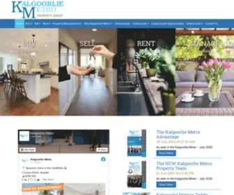 Kalgoorliemetro.com.au(Kalgoorlie Metro Property Group) Screenshot