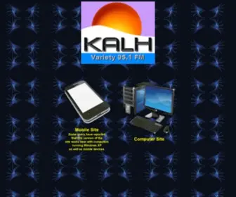 Kalh.org(The Basin's Variety 95.1) Screenshot