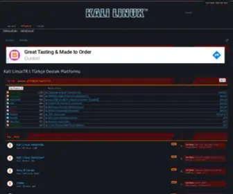 Kali-Linuxtr.net(CentOS) Screenshot