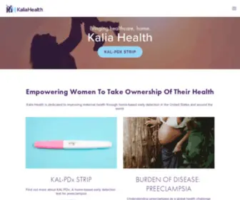 Kaliahealth.com(Kalia Health) Screenshot