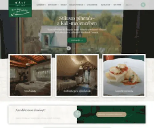Kaliartinn.hu(Saját weboldalunkon mindig a legjobb áron) Screenshot