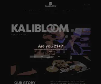 Kalibloom.com(Shop Premium &amp; Organic Hemp CBD) Screenshot
