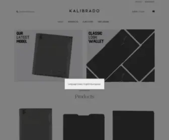 Kalibrado.com(The Better Leather Brand) Screenshot