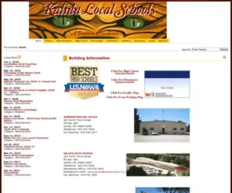 Kalidaschools.org(Kalida Local Schools) Screenshot