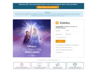 Kalidea.com(Billetterie pour les CE et les salariés) Screenshot