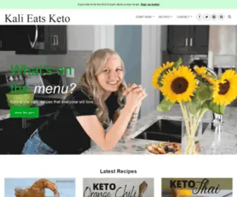 Kalieatsketo.com(Kali Eats Keto) Screenshot