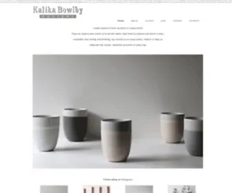 Kalika.ca(Kalika bowlby) Screenshot