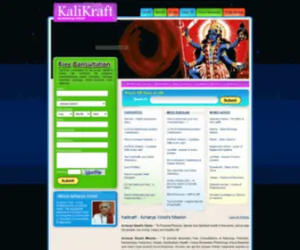 Kalikraft.com(Get Free Advise) Screenshot