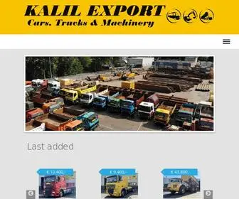 Kalilexport.com Screenshot