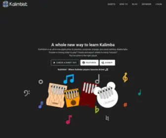 Kalimbist.com(Home • Kalimbist) Screenshot