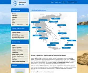Kalimera-Recko.cz(Řecko) Screenshot