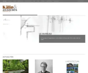 Kalin-Associes.ch(Kälin & Associés) Screenshot