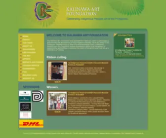 Kalinawa.com(Kalinawa Art Foundation) Screenshot