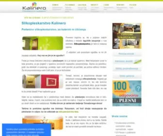 Kalinero.si(Slikopleskarstvo za pedantne) Screenshot