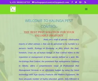 Kalingapestcontrol.com(Best Pest Control) Screenshot