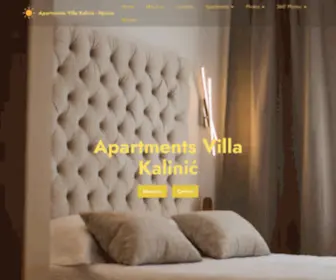 Kalinic-KRK.com(Apartments Villa Kalinic) Screenshot