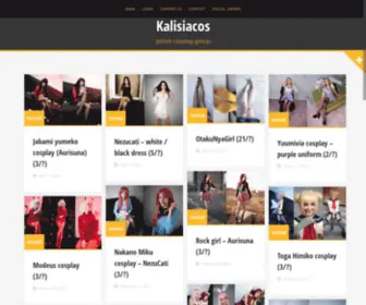Kalisiacos.pl(Polish cosplay group) Screenshot
