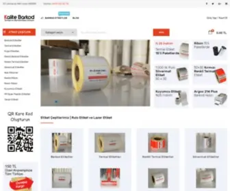 Kalitebarkod.com(Kalite Barkod) Screenshot
