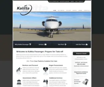 Kalittapassenger.com(Kalitta Passenger) Screenshot