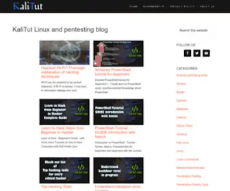 Kalitut.com(Kali Linux tutorial) Screenshot
