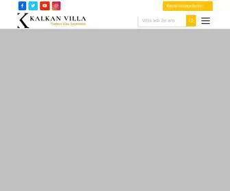 Kalkanvilla.com.tr(Kalkan Villa: Türkiye'nin En Lüks Kiralık Kaş ve Kalkan Villaları) Screenshot