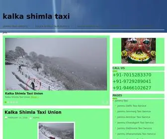 Kalkashimlataxi.com(Kalka shimla taxi Taxi in kalka taxi service in kalka kalka shimla taxi service travel agent in kalka) Screenshot