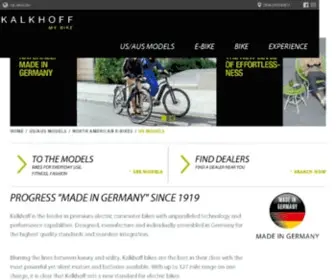 Kalkhoff-Bikes.de(Kalkhoff) Screenshot