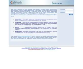 Kalkitech.co.in(Accelerating Digital Transformation For Utilities & Industries) Screenshot