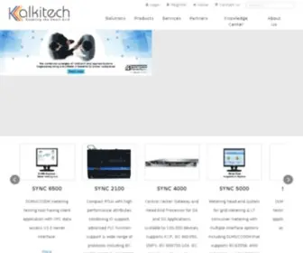 Kalkitech.in(Accelerating Digital Transformation For Utilities & Industries) Screenshot