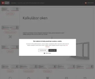 Kalkulator-Oken.cz(Kalkulátor oken) Screenshot
