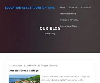 Kalkulatorkredytugotowkowego.com(EDUCATION GETS IT DONE ON TIME) Screenshot