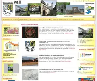 Kall.de(Gemeinde Kall) Screenshot