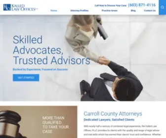 Kalledlaw.com(Kalled Law Offices) Screenshot