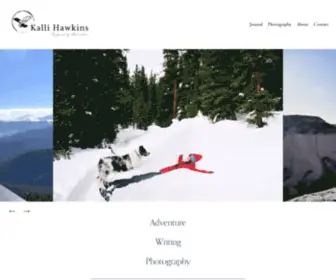 Kallihawkins.com(Kalli Hawkins) Screenshot